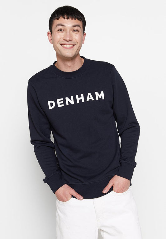 Denham LOGO SWEAT RS Dark Blue (ZZO20D803-K00) Men
