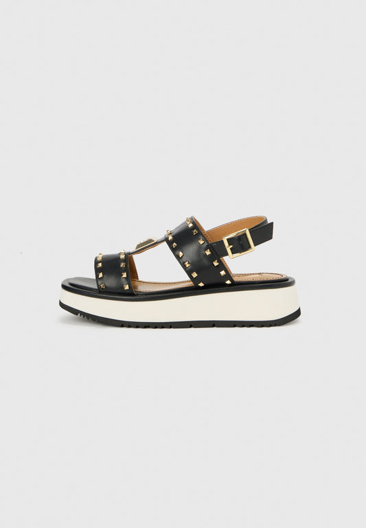 Gaudi Wedge Shoes Black (ZZO2Y8034-Q00) Women