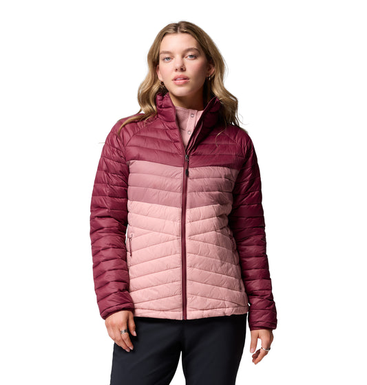 Columbia W Powder Pass Jkt Eraser Pink (2133622659) Women