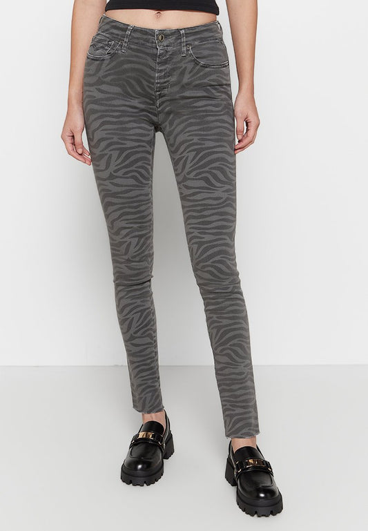 Replay Trousers Dark Grey (ZZO2A7F72-C00) Women