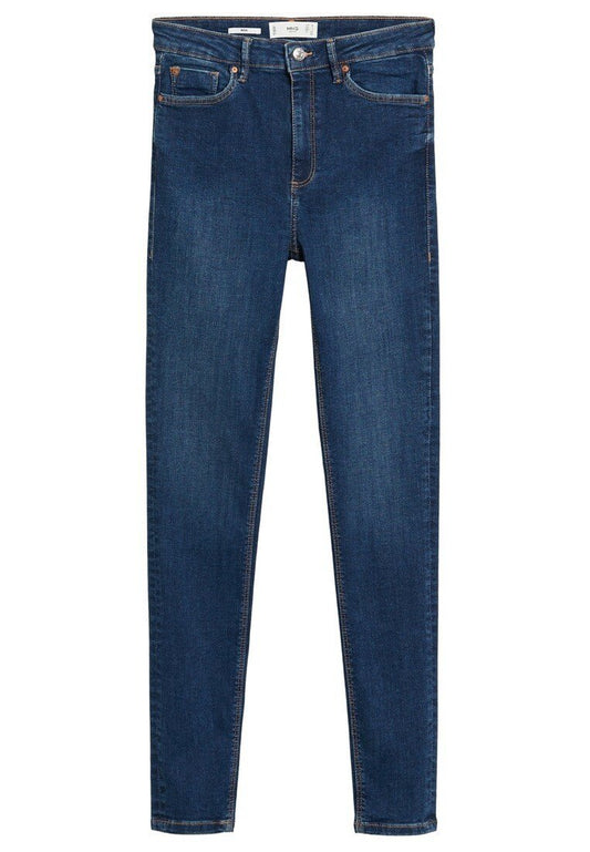 Mango Skinny jeans with hohem bund noa Dark Blue (M9121N155-K11) Women