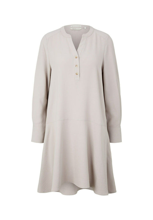TOM TAILOR DENIM Dresses & Jumpsuits Blouse Dress Light Grey (TO721C0GO-C11) Women