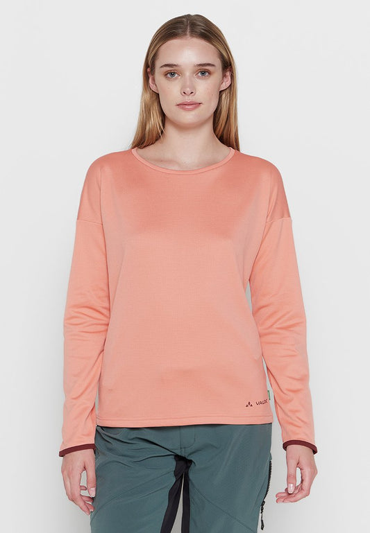 Vaude Neyland LS T Shirt II Light Pink (ZZO2ACD63-J00) Women