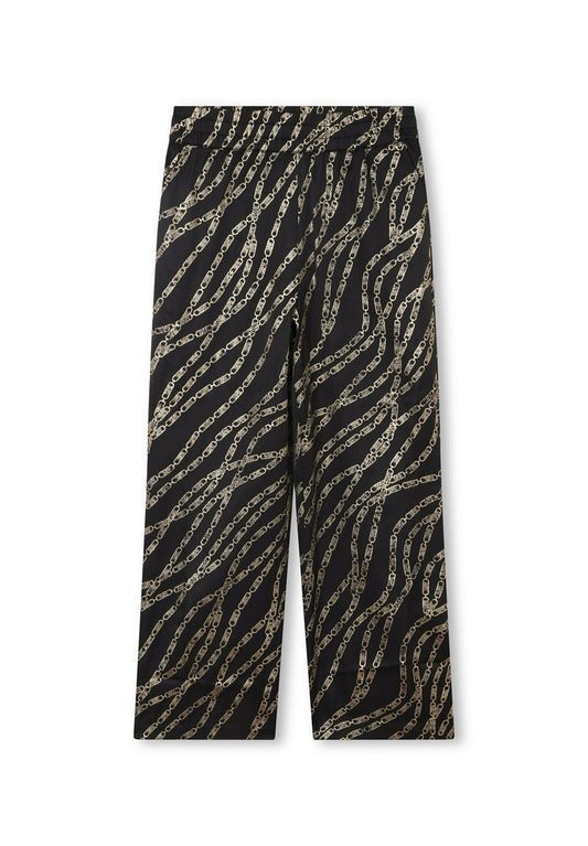 Michael Kors Kids Printed party trousers black (MWY23B008-Q11) Kids