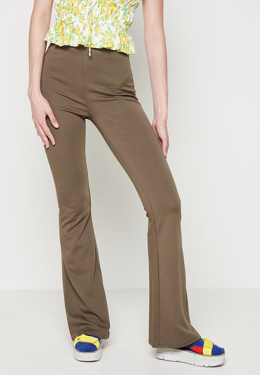 ONLY ONLMACE HW FLARED LIFE PANT TLR Brown (ZZO1KA210-O00) Women