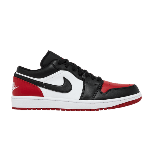 Jordan 1 Low Bred Toe 2.0 (553558-161) Unisex