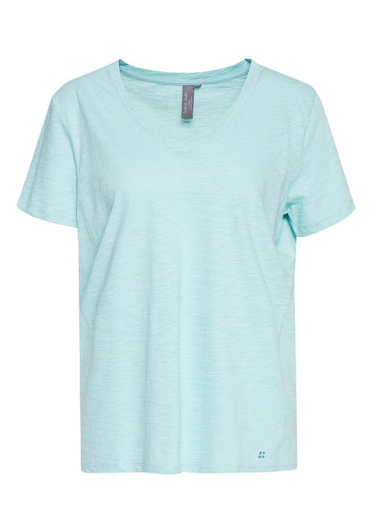 Sweaty Betty Refresh T shirt Turquoise (ZZO1N7212-T00) Women