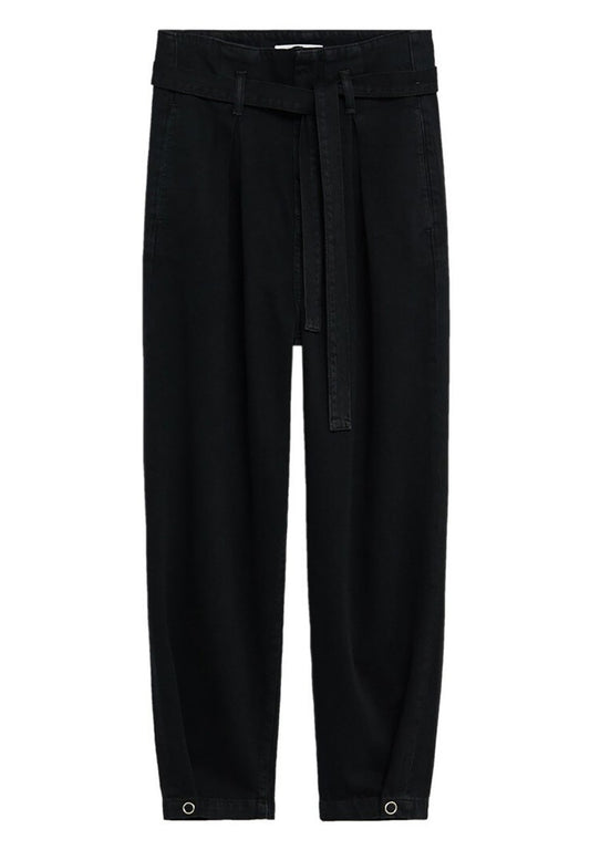 Mango Jean paper bag Black Denim (M9121N16W-Q11) Women