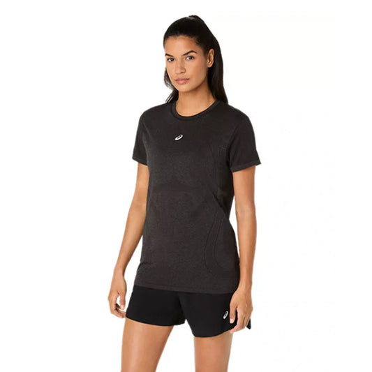ASICS T-Shirt Road Seamless Short Sleeve Black (2012D292-001) Women