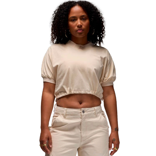 Jordan Knit Cropped Top Legend Light Brown (FN5727-203) Women