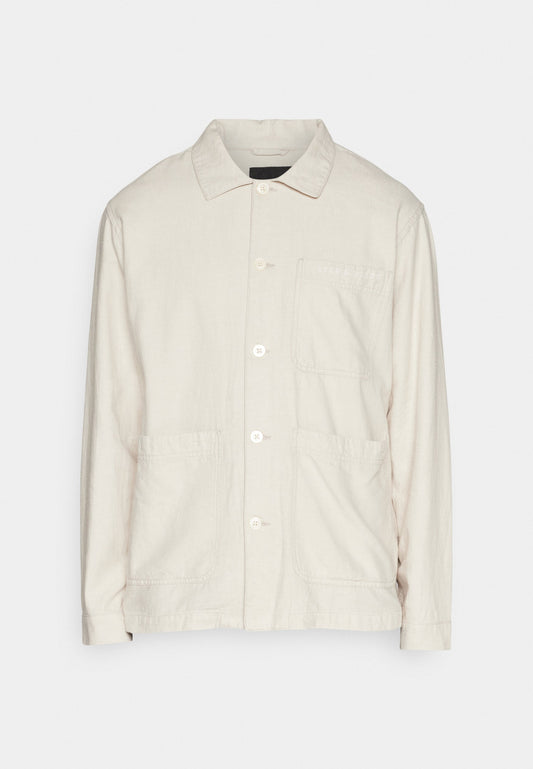Lyle & Scott Flax Shacket Taupe (LY222T06F-B11) Men
