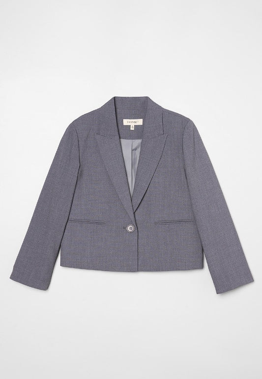 TWINSET Coats & Jackets Grey (ZZO27HC03-T00) Kids