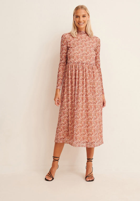 NA-KD Recycled Wrap Mesh Dress (NAA21C0QB-J11) Women