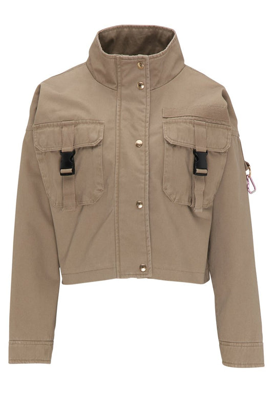 myMo Cropped Jacket Brown (1MY21G04K-O11) Women
