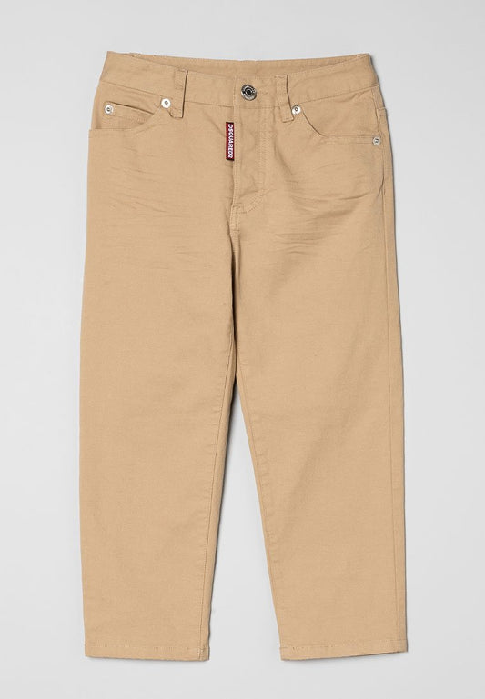 Dsquared2 5 pockets Beige (ZZO2UJK10-B00) Kids