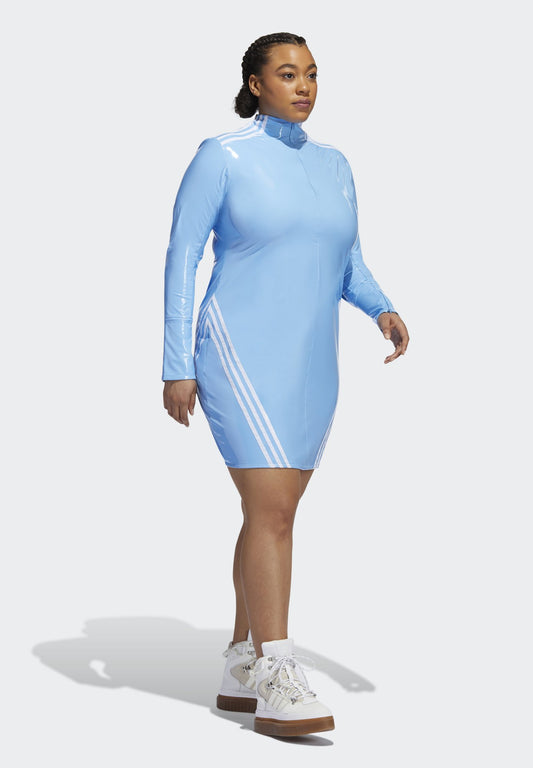 adidas Originals IVP LATEX DRESS Light blue (AD121C07K-K11) Women