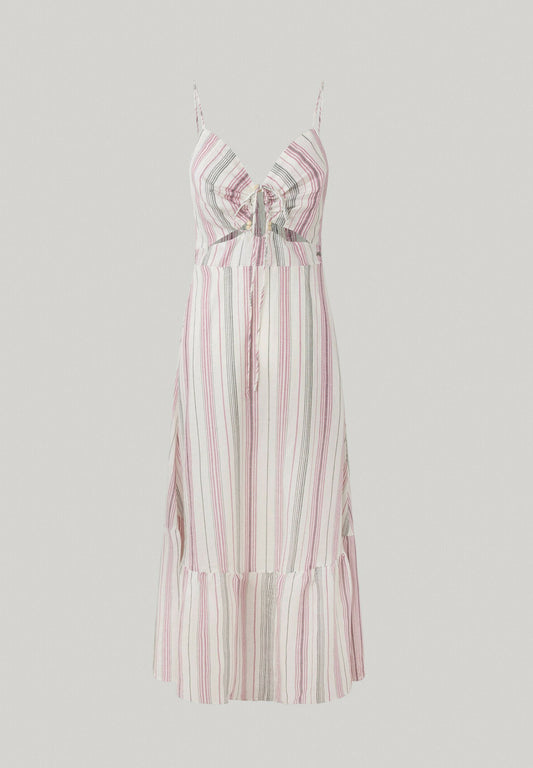 Pepe Jeans maxi dress DIANA White (PE121C0WE-A11) Women