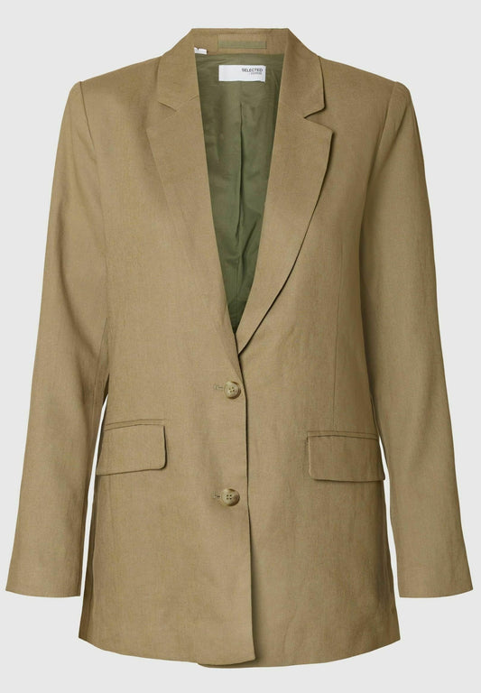 Selected Femme Blazer Relaxed Fit Green (SE521G0BB-M11) Women