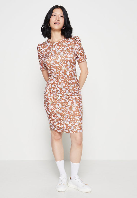 VILA VITRINE S/S SHORT PUFF SLEEVE DRESS/KA (ZZO1K9X07-B00) Women
