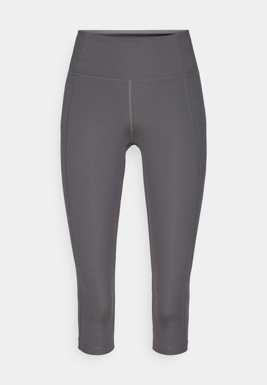 Girlfriend Collective Compressive High Rise Legging, Capri Grey (ZZO2TTT15-K00) Women