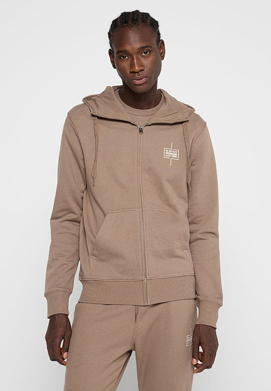 G-STAR Logo hdd zip sw l\s (ZZO2JL712) Men
