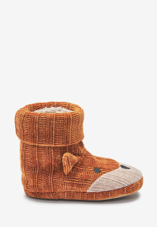 Next warm lined slipper boots Orange (NX314K00I-H11) Kids