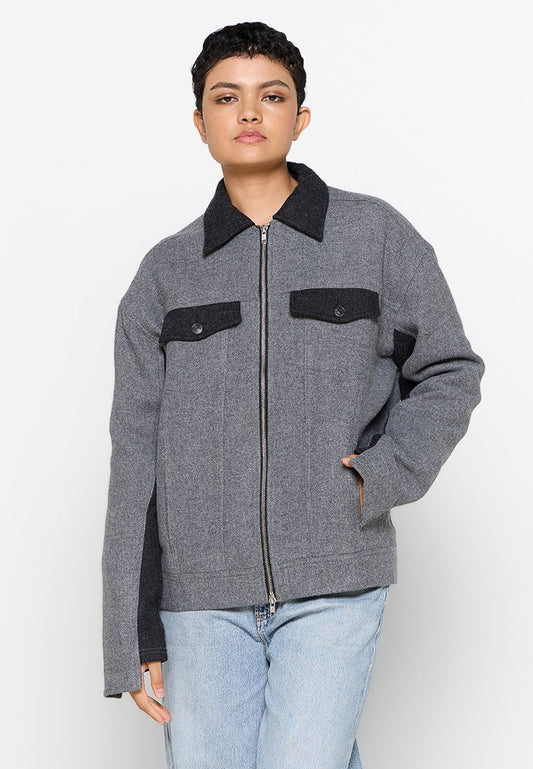 Won Hundred Bologne Zip Grey (ZZO2F1L11-C00) Women