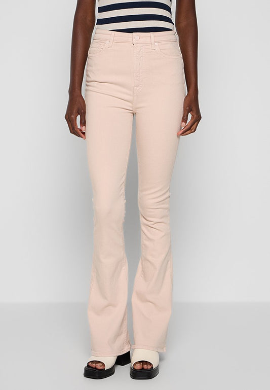 7 for all mankind ULTRA HR SKINNY BOOT Colored Stretch Blossom Light Pink (ZZO2EY160-J00) Women