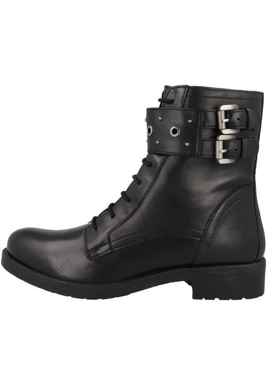 Geox D Rawelle F Boots Schuhe Black (GE111A11U-Q11) Women