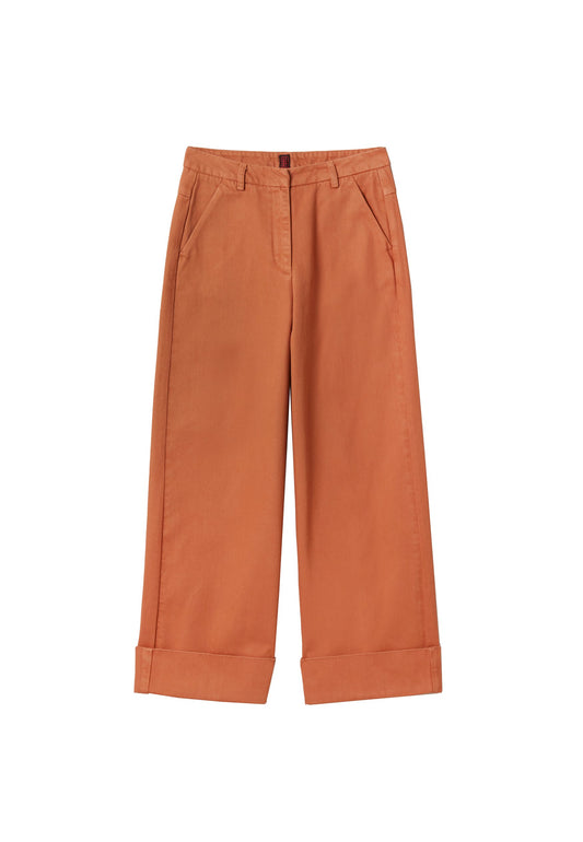 Stefanel Wide leg trousers Brown (S5721A049-O11) Women