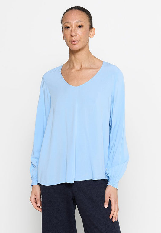 TOM TAILOR Blouse 1/1 Light Blue (ZZO2K2T44-T00) Women