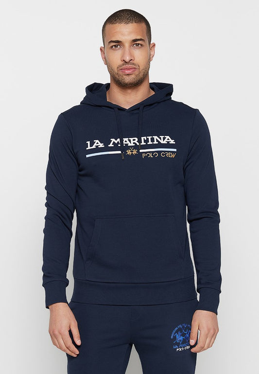 La Martina MAN HOODIE SWEATSHIR Dark Blue (ZZO1YMG04-K00) Men