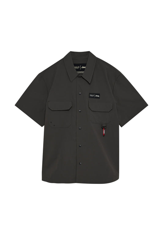 HALO JEEP SHORT SLEEVE SHIRT Black (HAJ21003H-Q11) Unisex