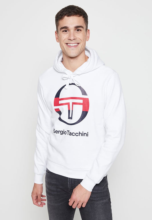 Sergio Tacchini ZELDA HOODIE SWEATER White (ZZO1PUF04-A00) Men