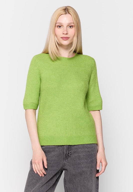 Selected SLFLOLINA 2/4 O NECK KNIT (ZZO2K0H12) Women
