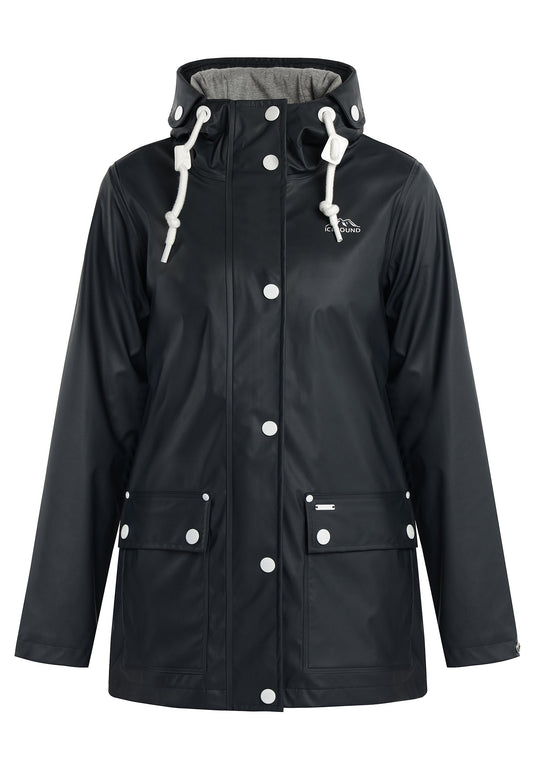 ICEBOUND Rain Jacket Dark Blue (IC621U05Q-K11) Women