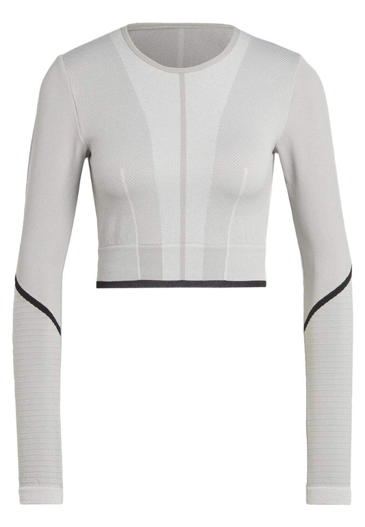adidas by Stella McCartney aSMC TST CROP T Grey (AD741D0A4-C11) Women