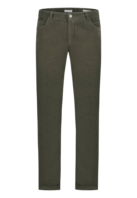 State of Art Trouser Stretch s with regular fit Dark Green (OA422E01X-M11) Men