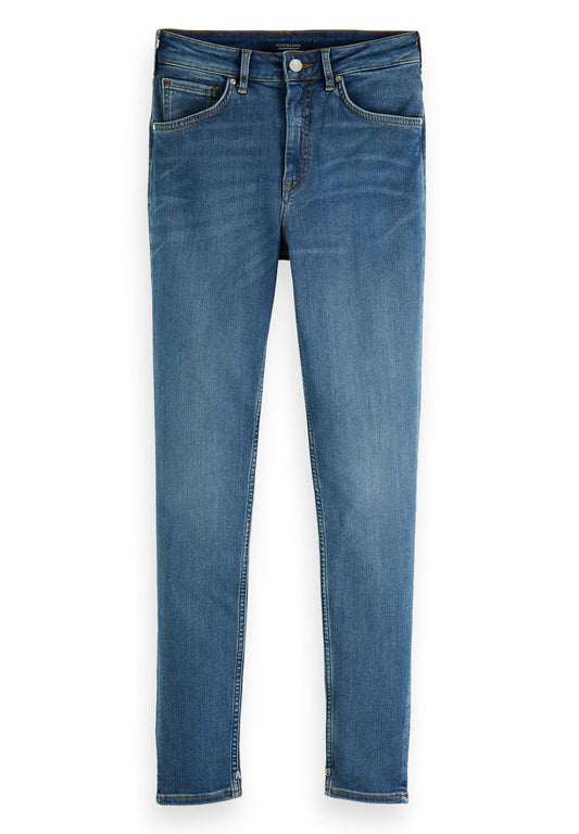 Scotch & Soda Haut organic cotton Bathed in Blue Blue Denim (SC321N04C-K11) Women