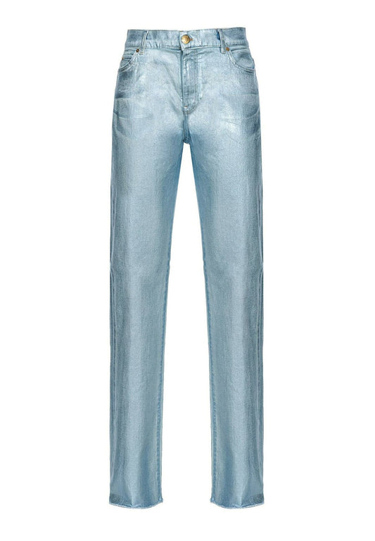 Pinko 102908 A1LS ROXANNE 5 POCKETS Blue (P6921N05K-K11) Women