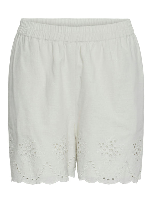 Pieces PCALMINA MW EMBROIDERY SHORTS BC (16520041) Women