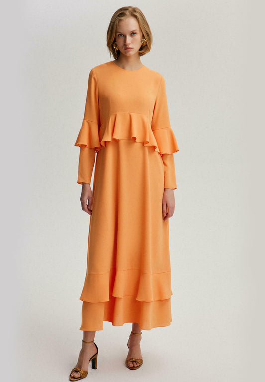 Touché Privé Dresses Orange (TOV21C09Z-H11) Women