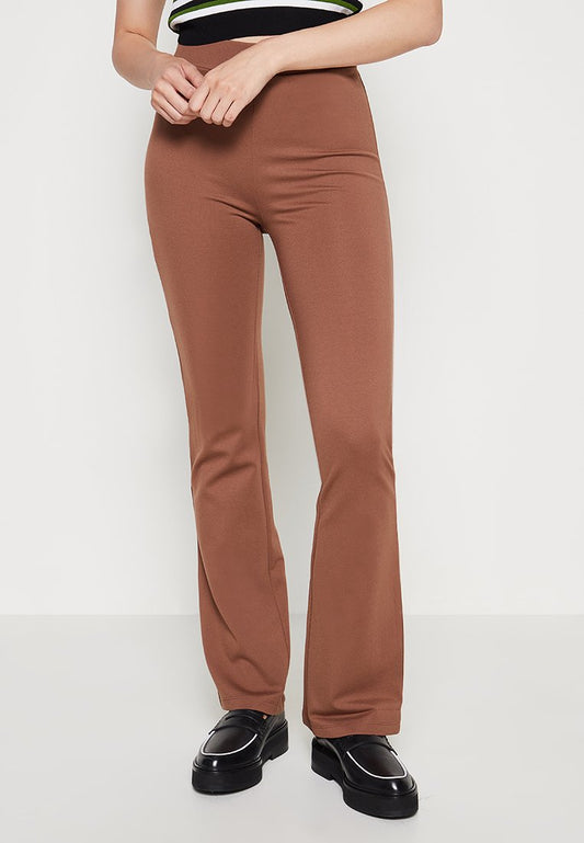 JDY BEAUTY FLARE PANT JRS LO Brown (ZZO1TKY04-O00) Women