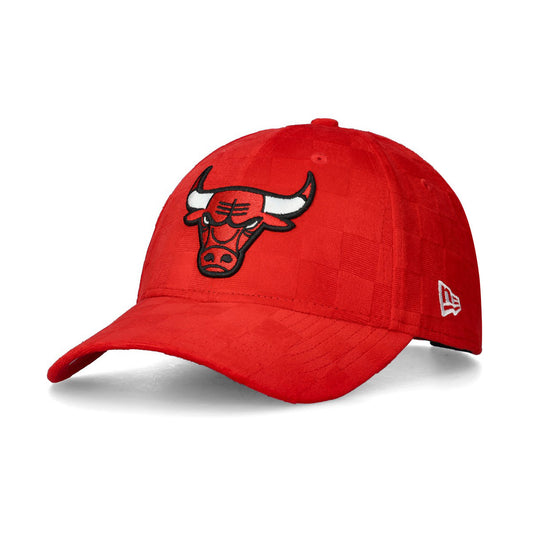New Era Cap Chicago Bulls Tonal Check 9Forty Red (60595441) Unisex