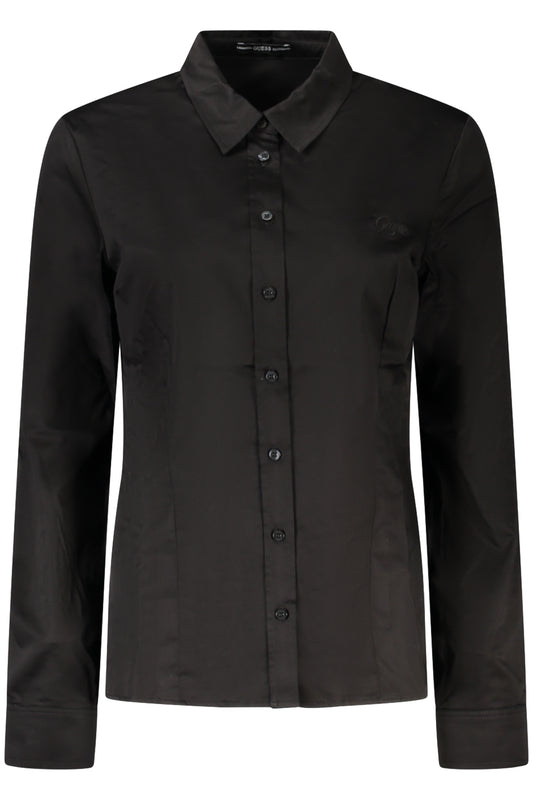 GUESS JEANS Shirt (W2YH41WAF10_NEJBLK) Women