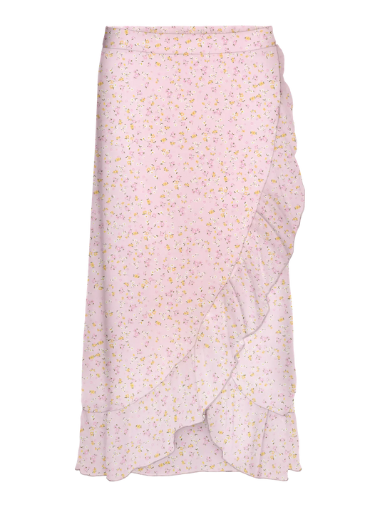 Smilla High Waist Wrap Skirt Pink-A-Boo Aura (10335530) Women