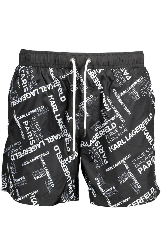 KARL LAGERFELD BEACHWEAR Swimwear (KL22MBM09_NERO_BLACK) Men