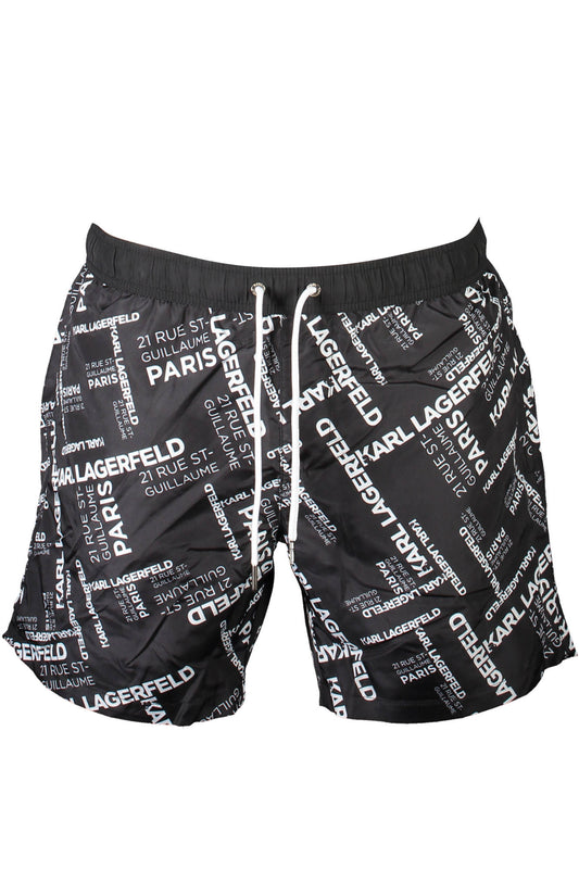 KARL LAGERFELD BEACHWEAR Swimwear (KL21MBM14_53D5E4D_NEROBLACK) Men