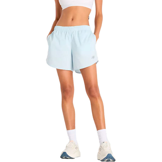 New Balance Shorts Sport Essentials Short 5 blue (WS41228_FRL) Women