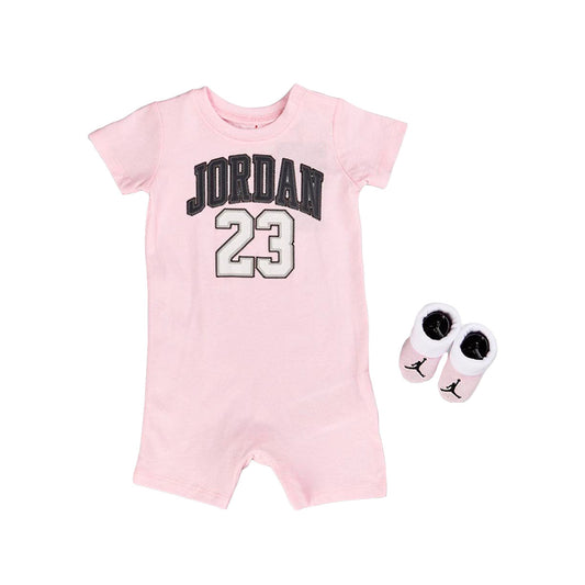 Jordan Set Coverall-Booties Brand 23 Baby Pink Foam (NJ0444-A9Y) Kids